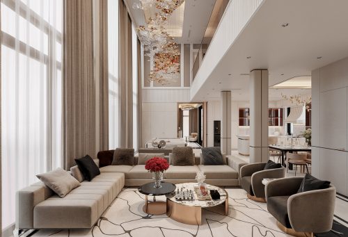 Thiết kế nội thất biệt thự Legacy Hill nhà anh Hoàng