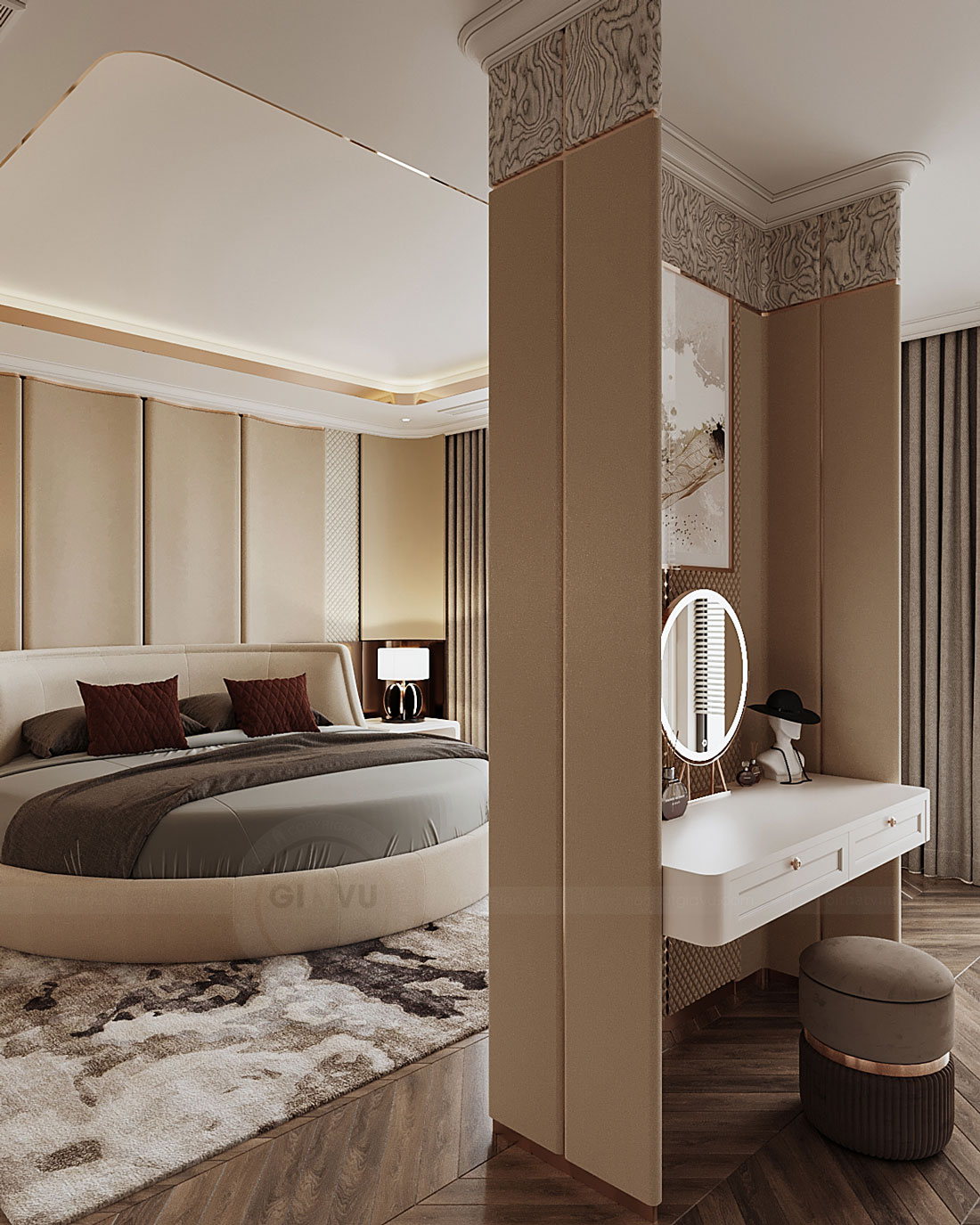 thiết kế nội thất biệt thự Legacy Hill nhà anh Hoàng 53