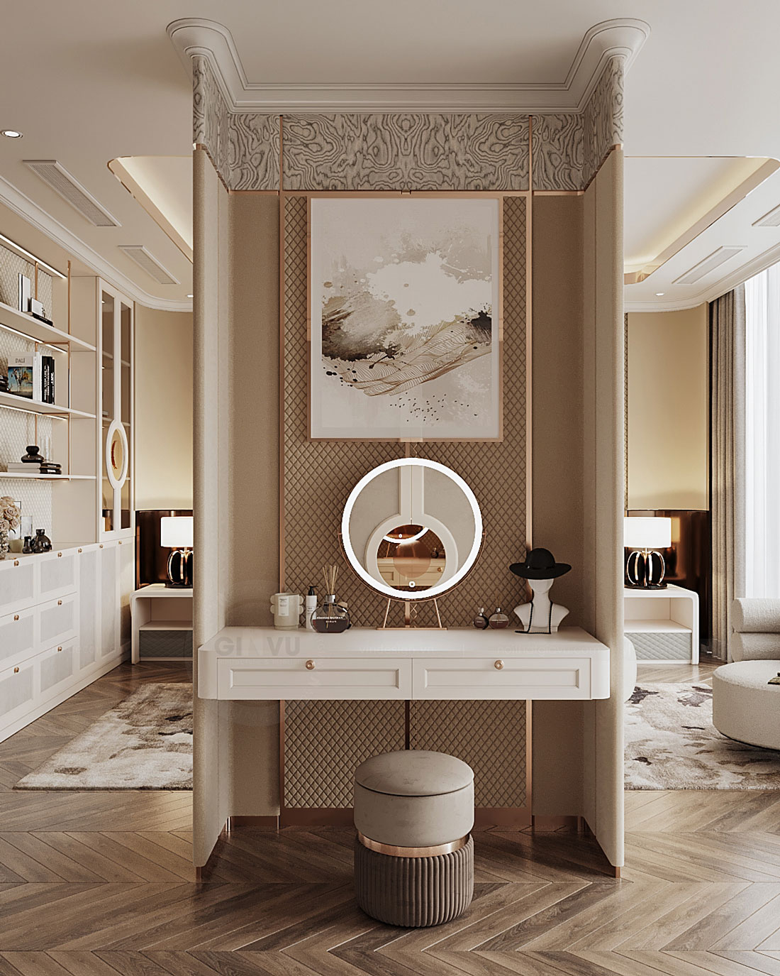 thiết kế nội thất biệt thự Legacy Hill nhà anh Hoàng 54