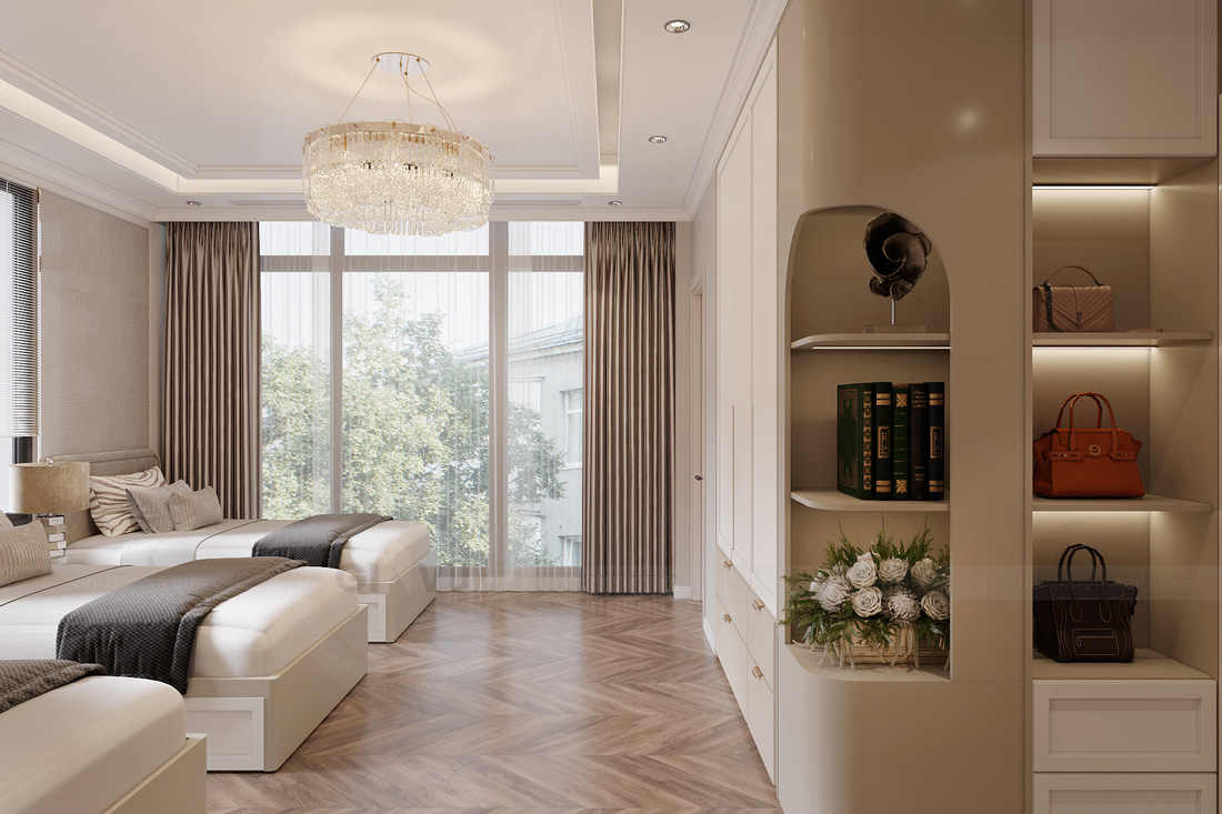 thiết kế nội thất biệt thự Legacy Hill nhà anh Hoàng 63