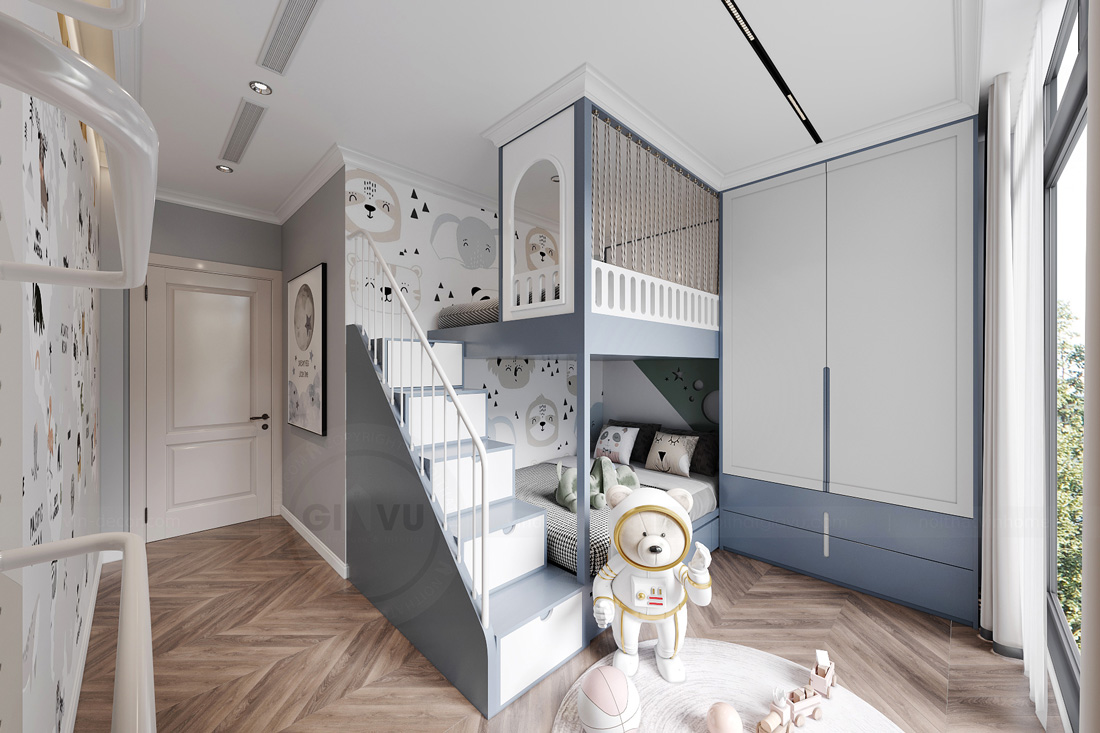 thiết kế nội thất biệt thự Legacy Hill nhà anh Hoàng 68