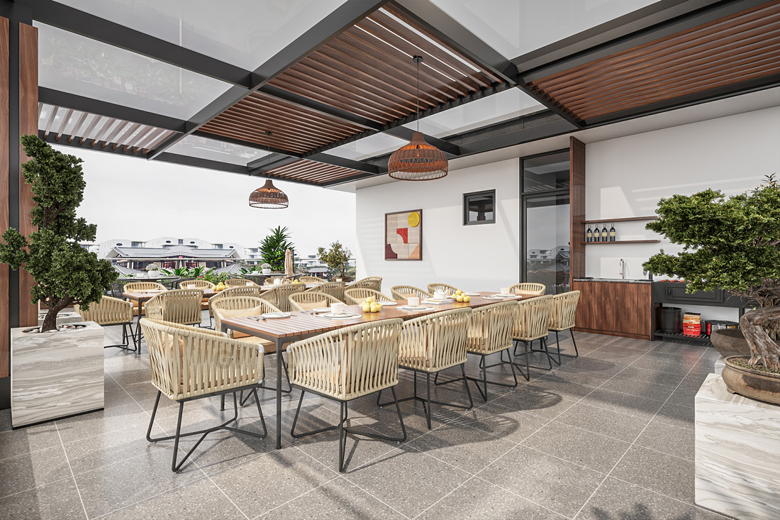 thiết kế nội thất biệt thự Legacy Hill nhà anh Hoàng 71