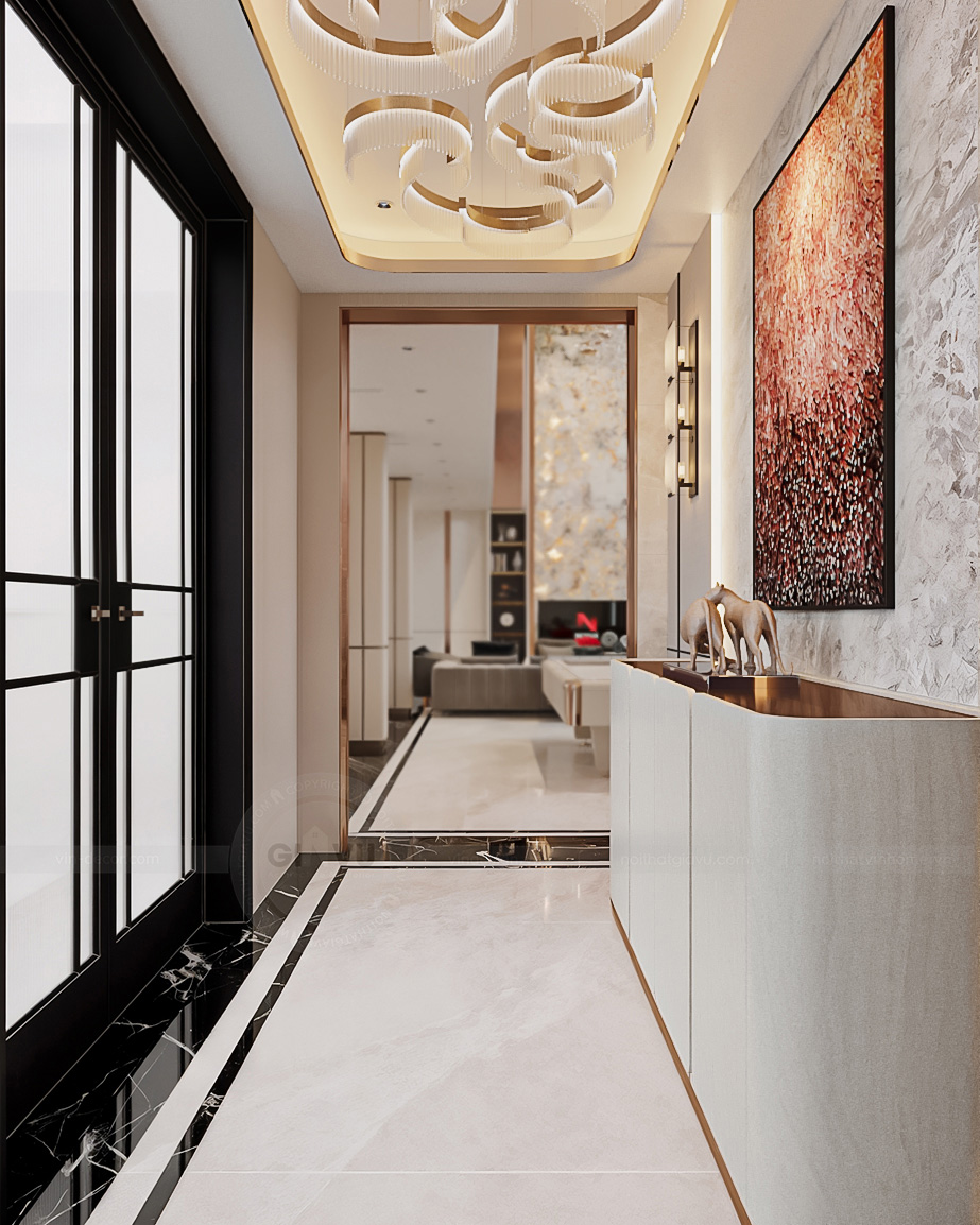 thiết kế nội thất biệt thự Legacy Hill nhà anh Hoàng 9