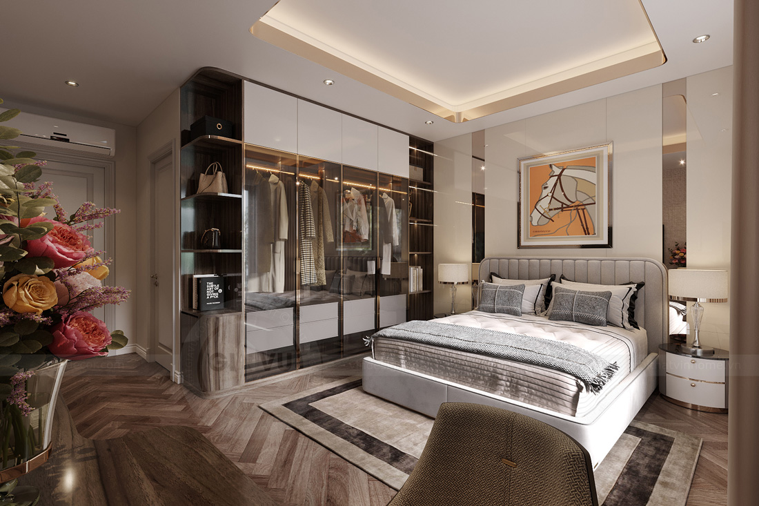 Thiết kế thi công biệt thự Hải Phòng - Nhà anh Khang 11