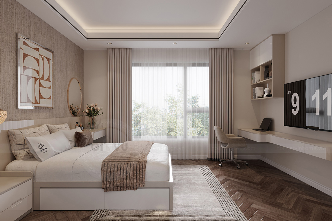 Thiết kế thi công biệt thự Hải Phòng - Nhà anh Khang 14