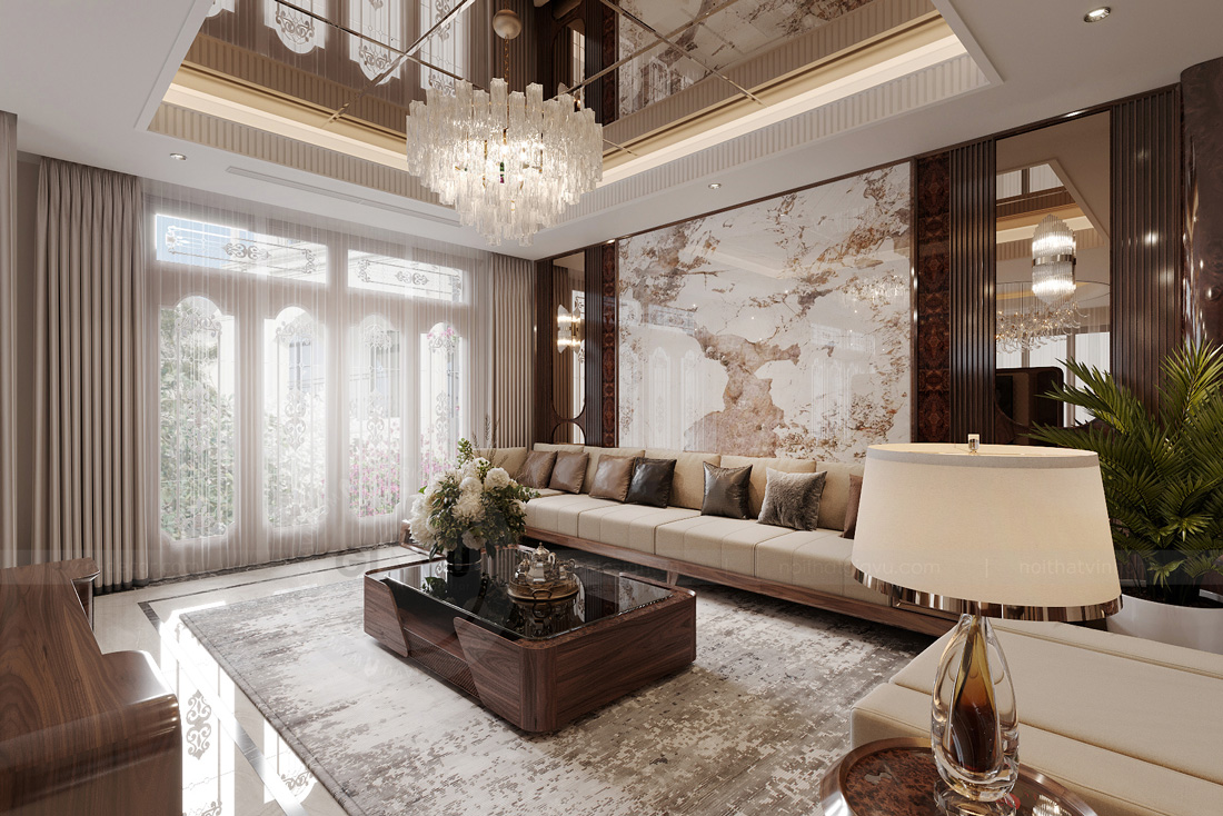 Thiết kế thi công biệt thự Hải Phòng - Nhà anh Khang 2