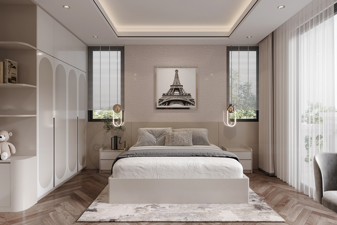 Thiết kế thi công biệt thự Hải Phòng - Nhà anh Khang 20