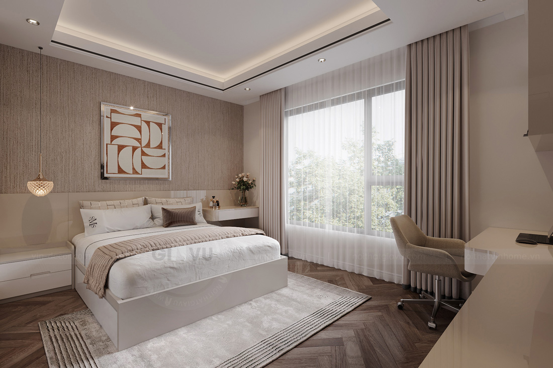 Thiết kế thi công biệt thự Hải Phòng - Nhà anh Khang 23