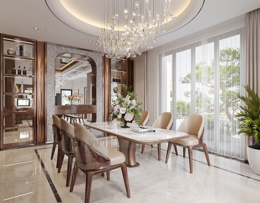 Thiết kế thi công biệt thự Hải Phòng - Nhà anh Khang 5