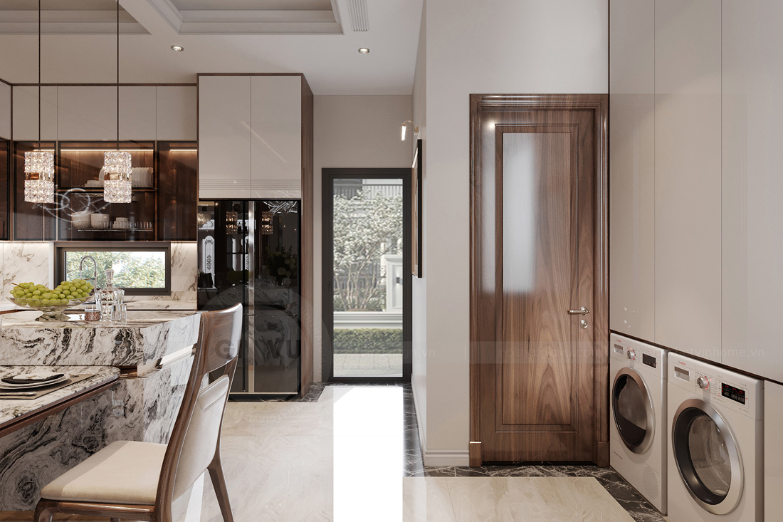 Thiết kế thi công biệt thự Hải Phòng - Nhà anh Khang 6