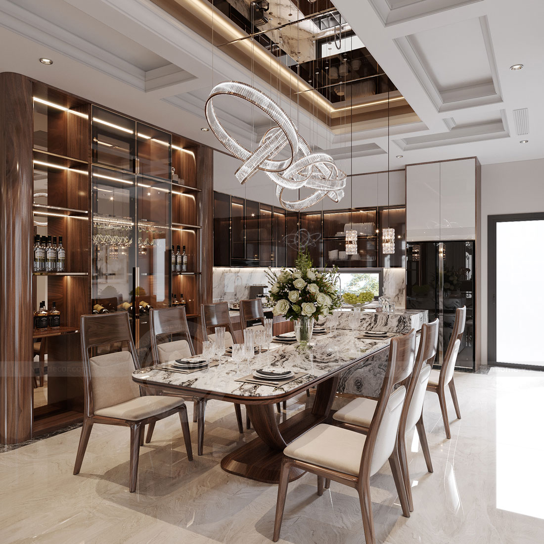 Thiết kế thi công biệt thự Hải Phòng - Nhà anh Khang 7