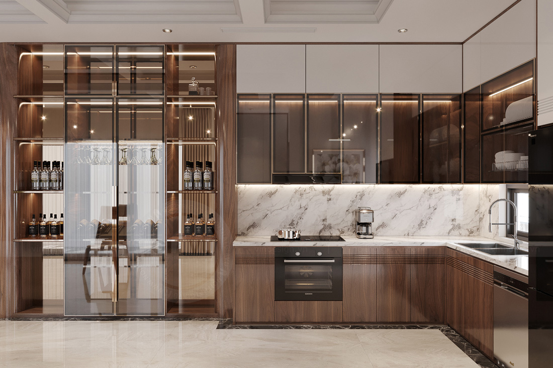 Thiết kế thi công biệt thự Hải Phòng - Nhà anh Khang 9