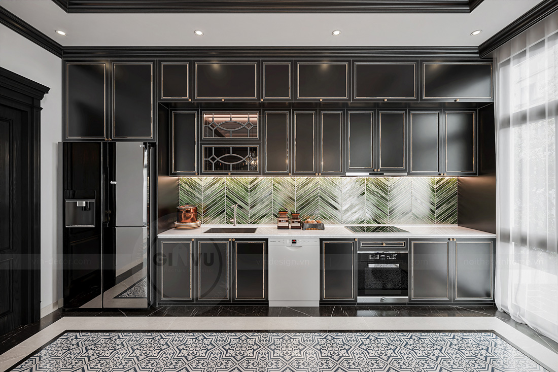 thiết kế thi công biệt thự Vinhomes Vũ Yên nhà anh Trung 20