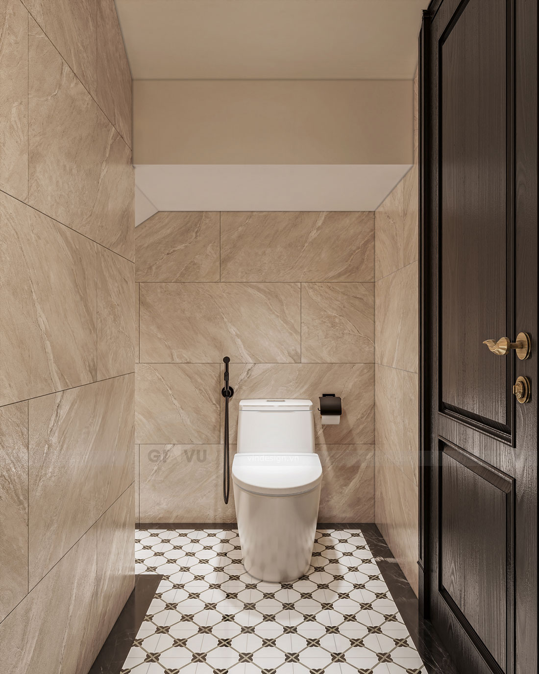 thiết kế thi công biệt thự Vinhomes Vũ Yên nhà anh Trung 22