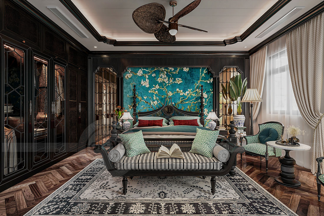 thiết kế thi công biệt thự Vinhomes Vũ Yên nhà anh Trung 29