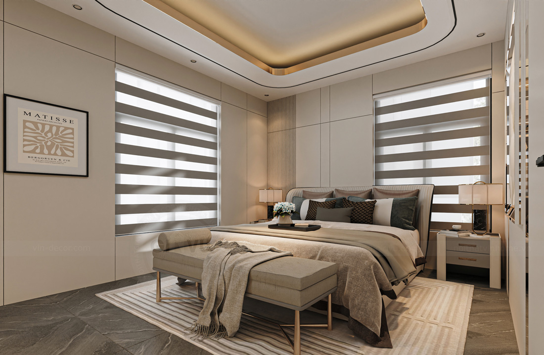 thiết kế thi công biệt thự Vinhomes Vũ Yên nhà anh Trung 53