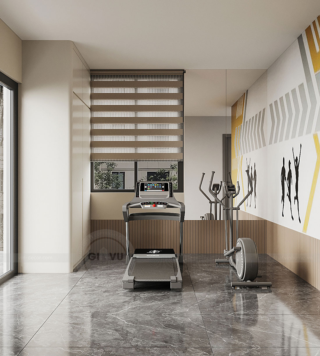 thiết kế thi công biệt thự Vinhomes Vũ Yên nhà anh Trung 72