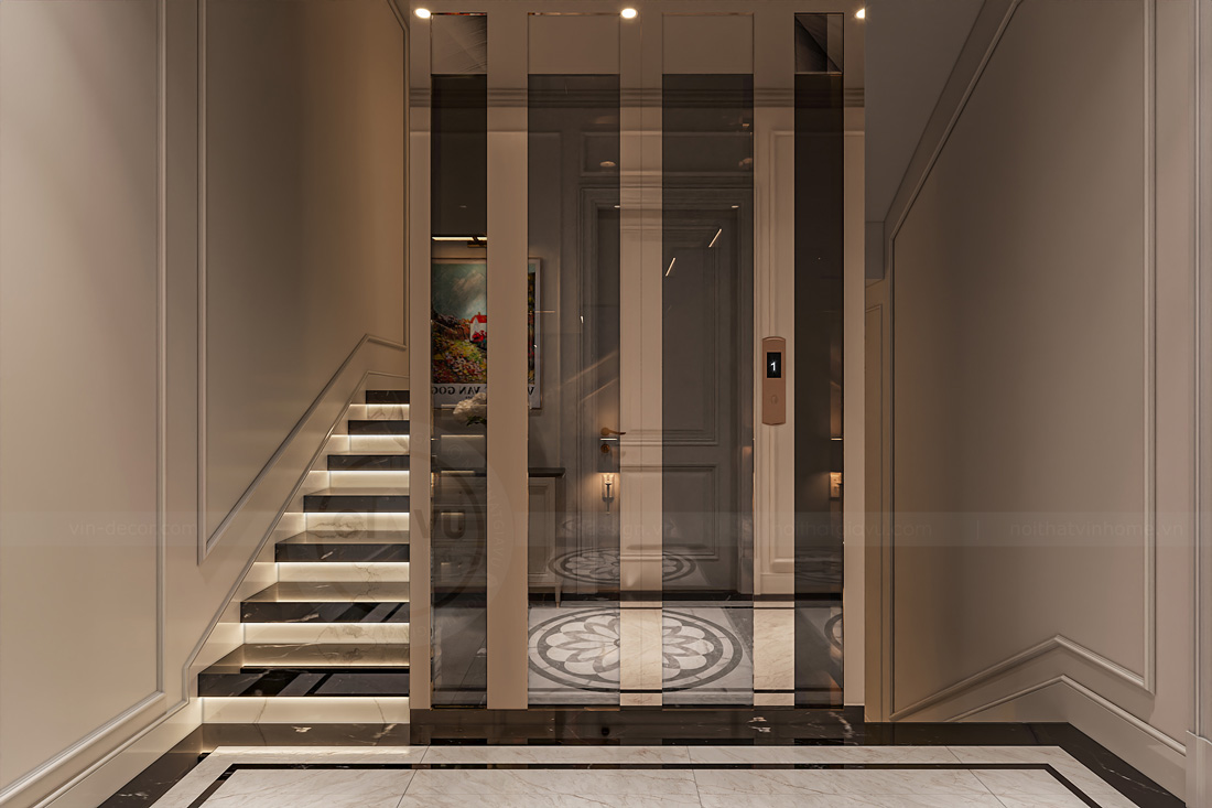 thi công hoàn thiện biệt thự tứ lập Vinhomes Ocean Park 2 11