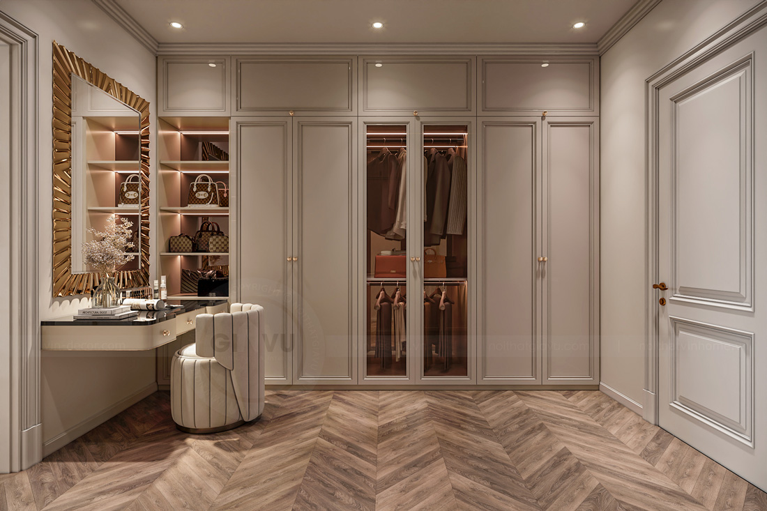 thi công hoàn thiện biệt thự tứ lập Vinhomes Ocean Park 2 18