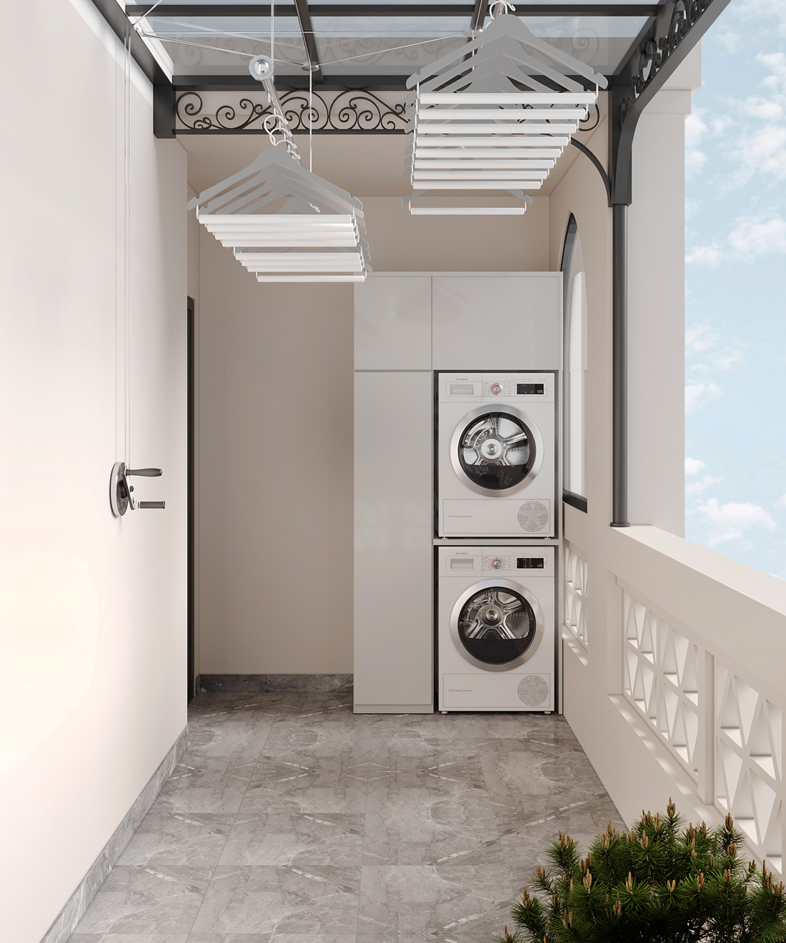 thi công hoàn thiện biệt thự tứ lập Vinhomes Ocean Park 2 51