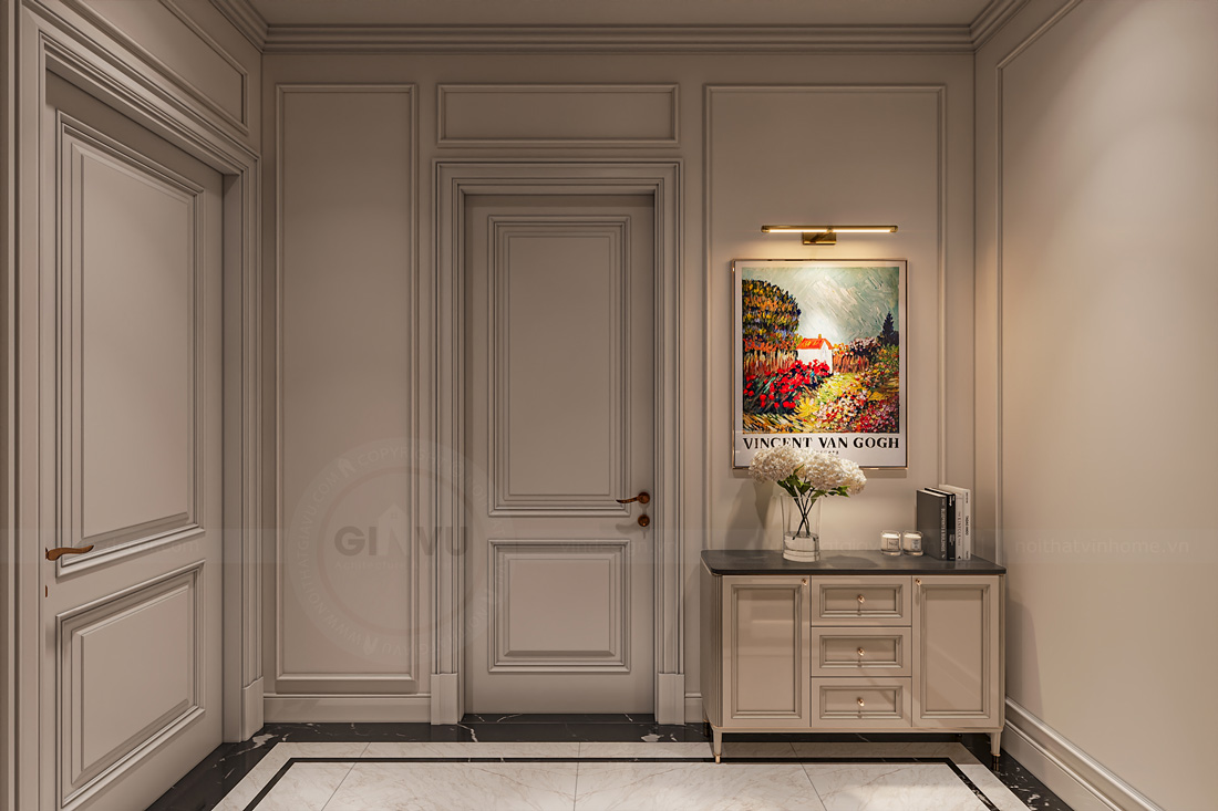 thi công hoàn thiện biệt thự tứ lập Vinhomes Ocean Park 2 9