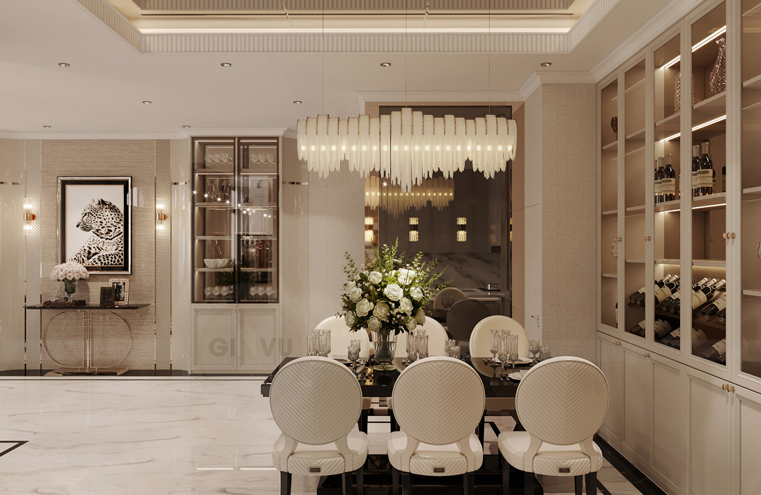 thiết kế thi công biệt thự Ocean Park 3 căn song lập 150m2 10