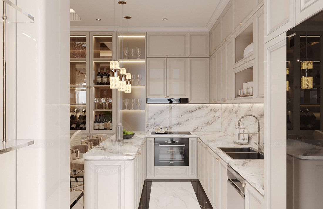 thiết kế thi công biệt thự Ocean Park 3 căn song lập 150m2 13