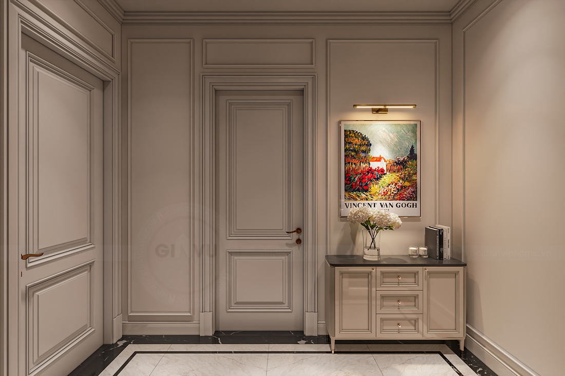 thiết kế thi công biệt thự Ocean Park 3 căn song lập 150m2 17