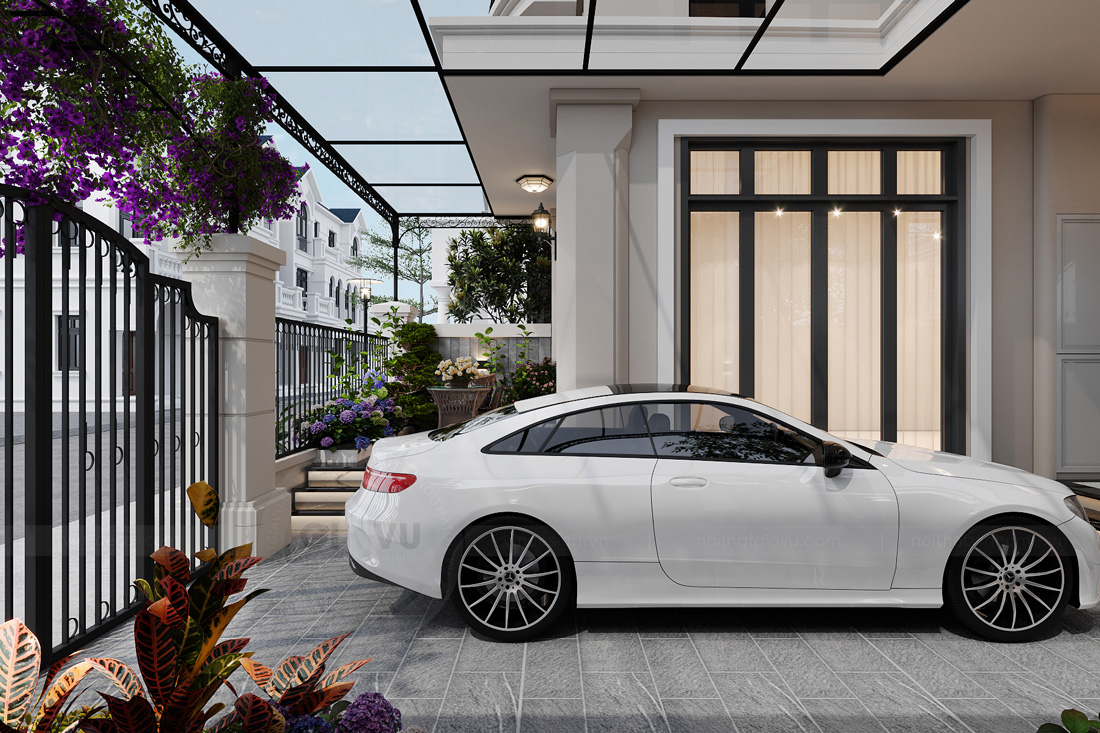 thiết kế thi công biệt thự Ocean Park 3 căn song lập 150m2 2