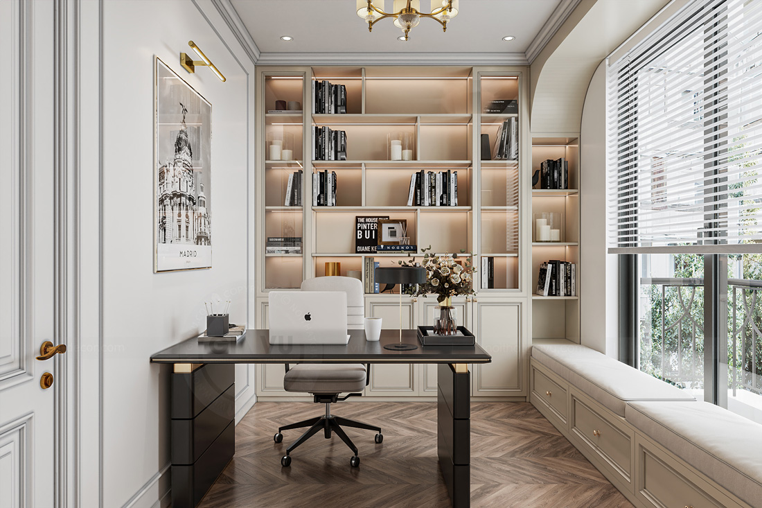 thiết kế thi công biệt thự Ocean Park 3 căn song lập 150m2 25