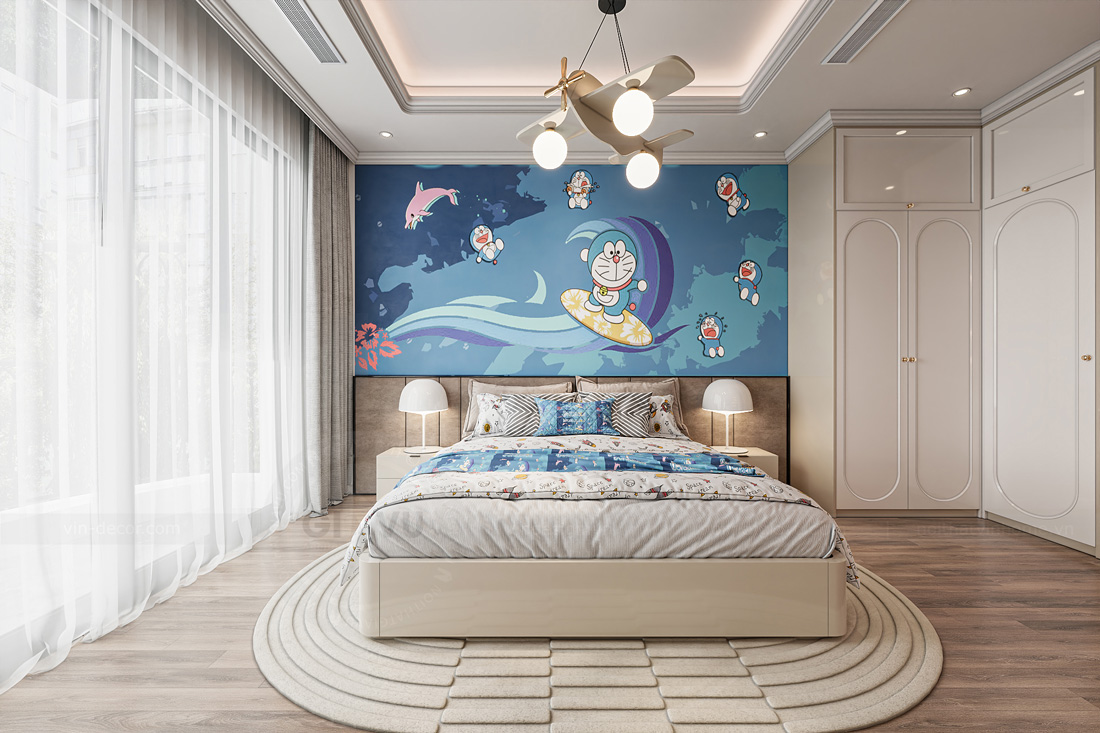 thiết kế thi công biệt thự Ocean Park 3 căn song lập 150m2 42