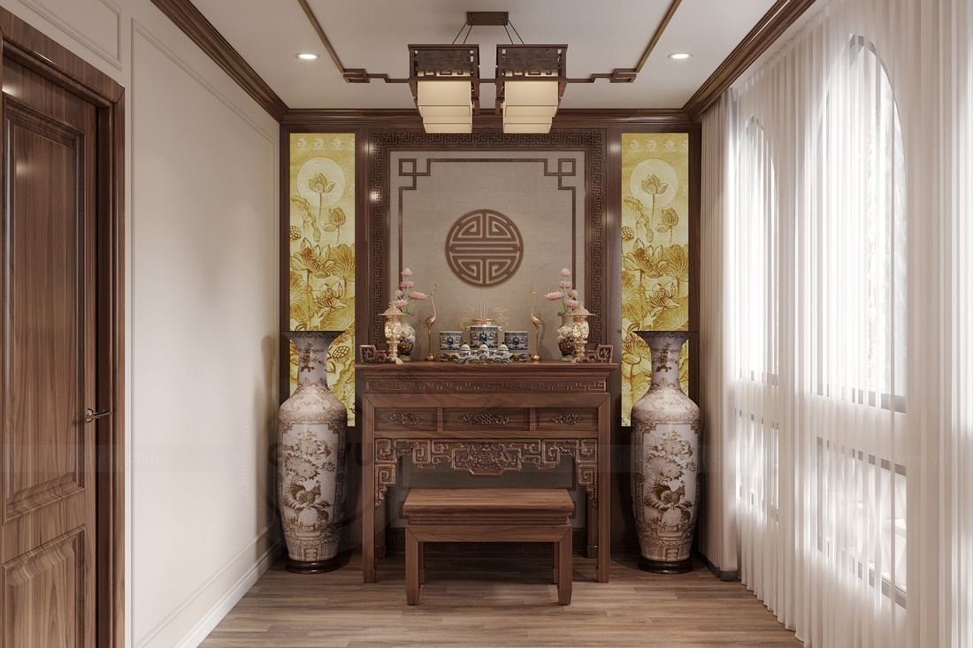 thiết kế thi công biệt thự Ocean Park 3 căn song lập 150m2 52