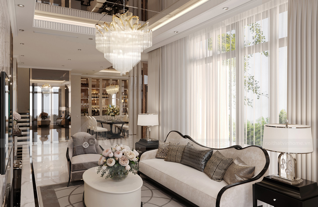 thiết kế thi công biệt thự Ocean Park 3 căn song lập 150m2 9