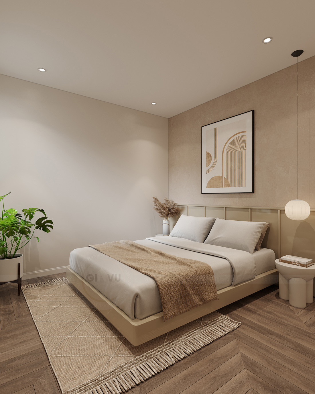 thiết kế thi công căn hộ D' El dorado 2 phòng ngủ 70m2 14