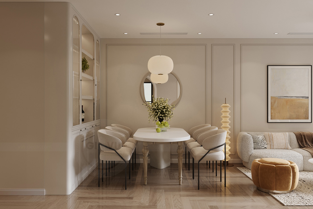 thiết kế thi công căn hộ D' El dorado 2 phòng ngủ 70m2 3