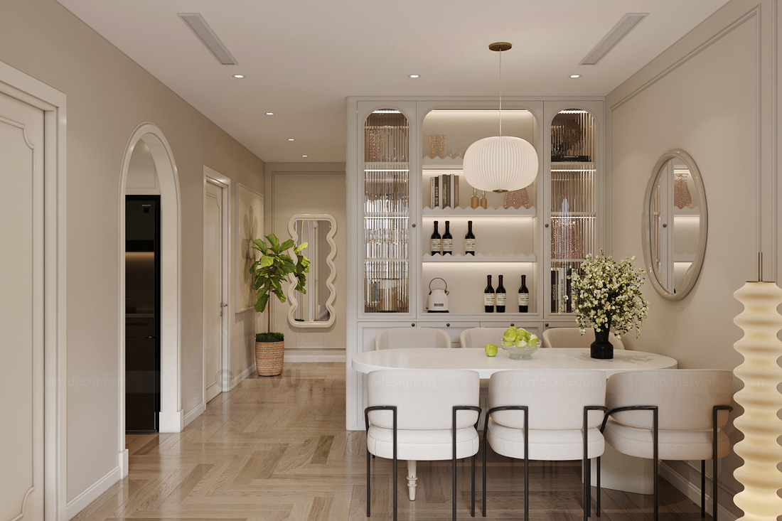 thiết kế thi công căn hộ D' El dorado 2 phòng ngủ 70m2 5