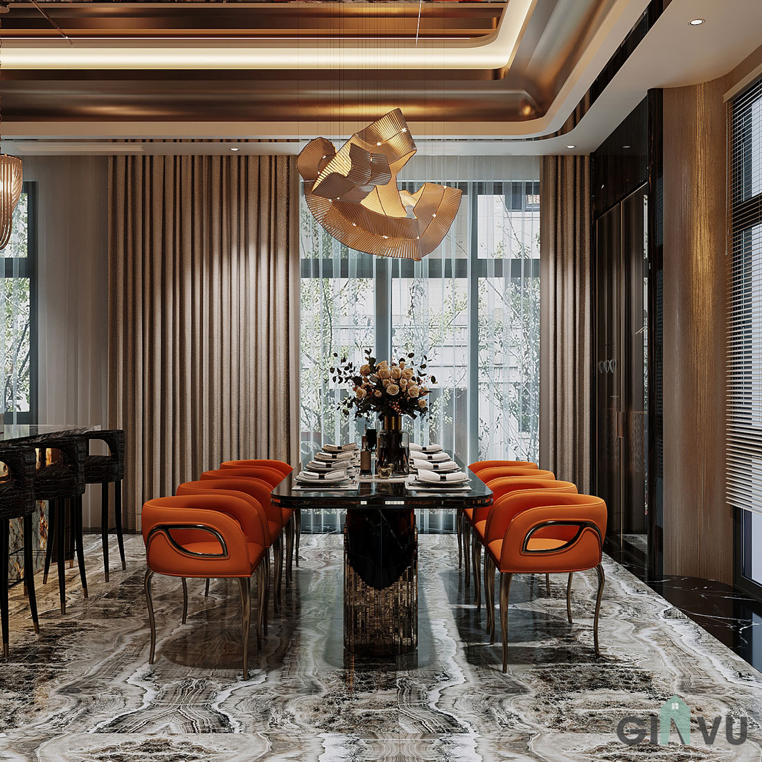 thiết kế biệt thự song lập Vinhomes Vũ Yên 10