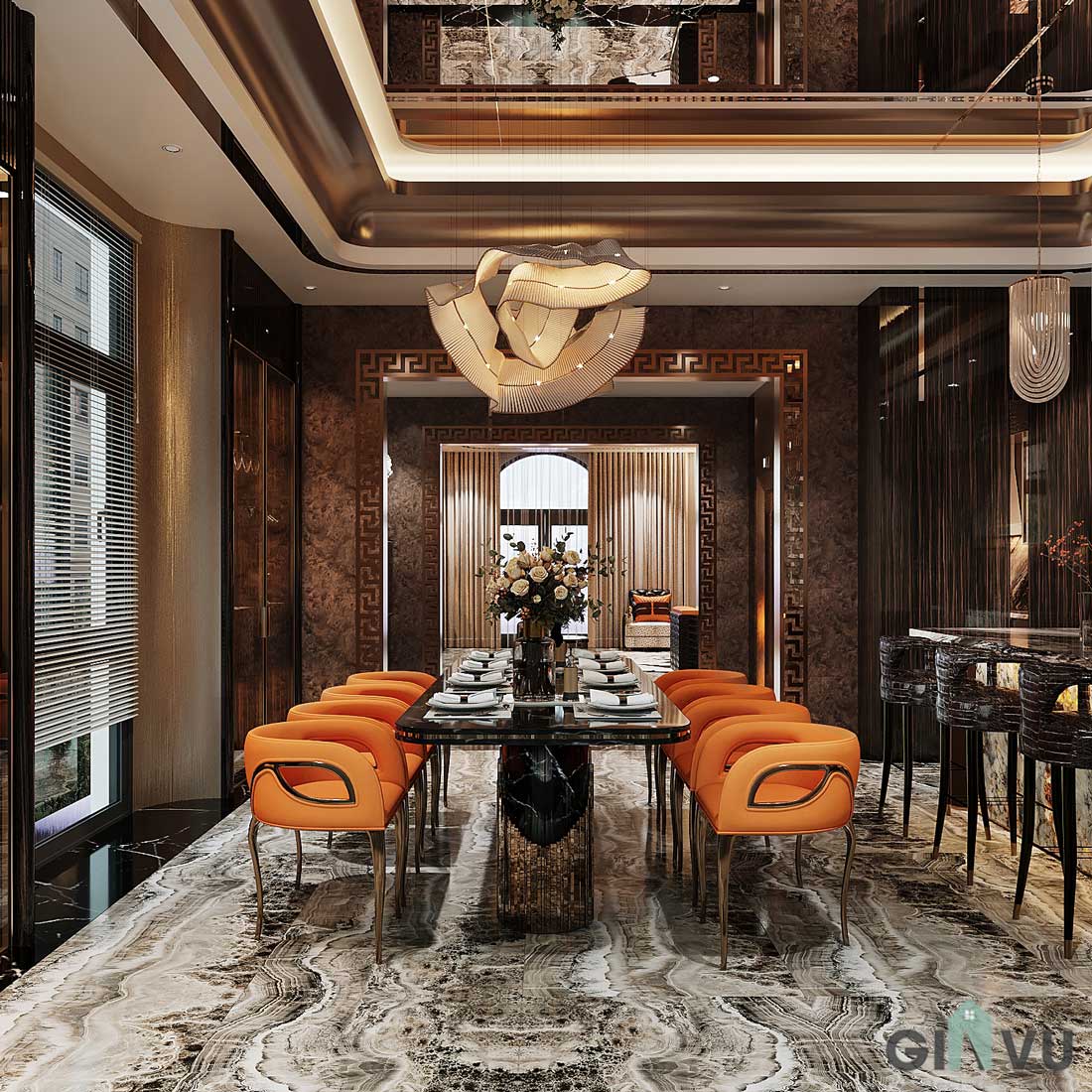 thiết kế biệt thự song lập Vinhomes Vũ Yên 11