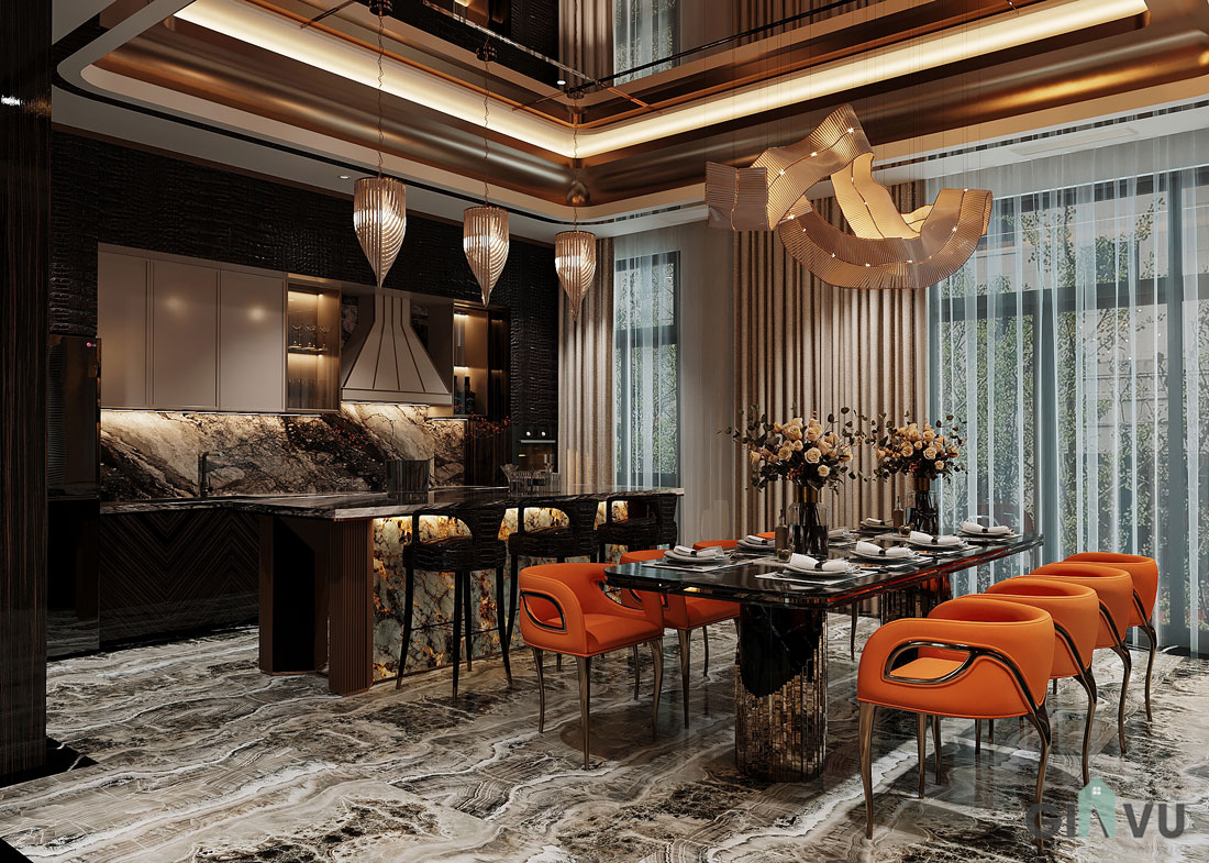 thiết kế biệt thự song lập Vinhomes Vũ Yên 12