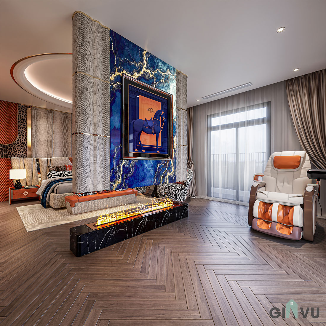 thiết kế biệt thự song lập Vinhomes Vũ Yên 22