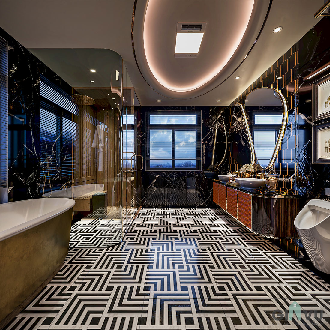 thiết kế biệt thự song lập Vinhomes Vũ Yên 28