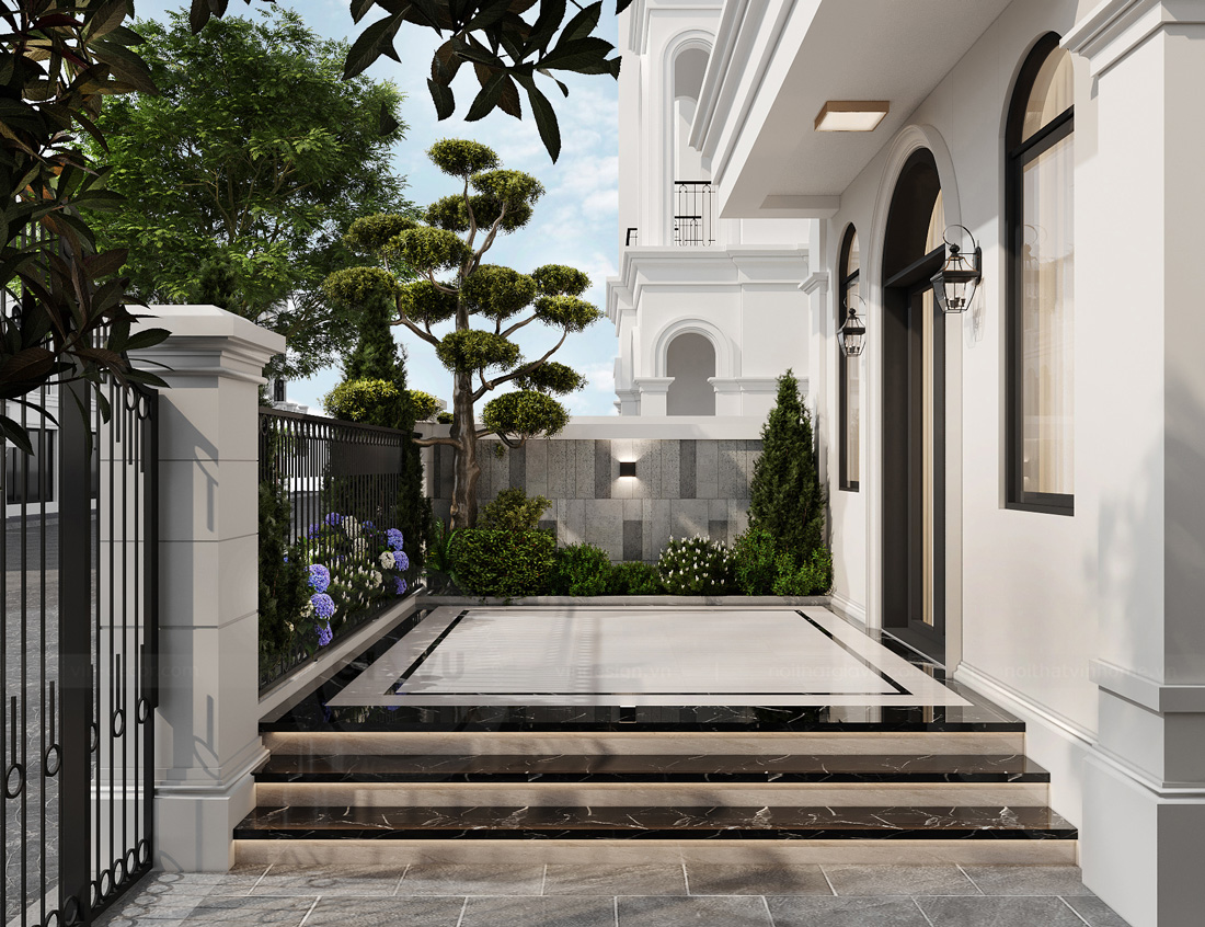 thi công hoàn thiện biệt thự Solasta Mansion Dương Nội B 1