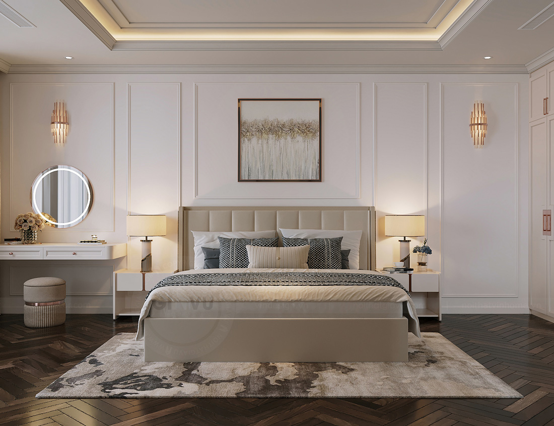 thi công hoàn thiện biệt thự Solasta Mansion Dương Nội B 15
