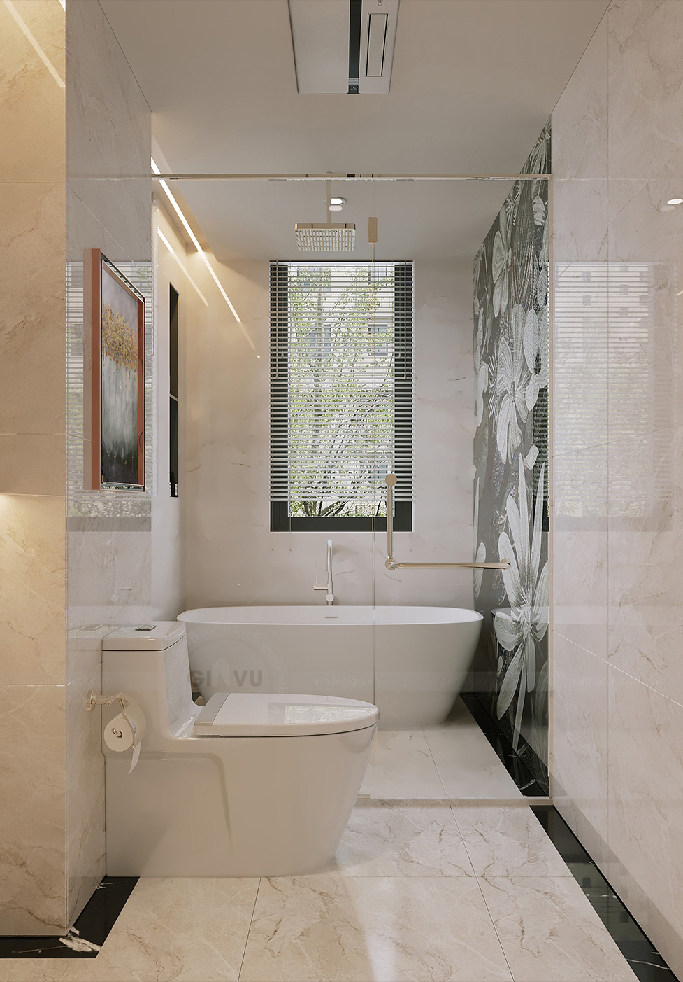 thi công hoàn thiện biệt thự Solasta Mansion Dương Nội B 19