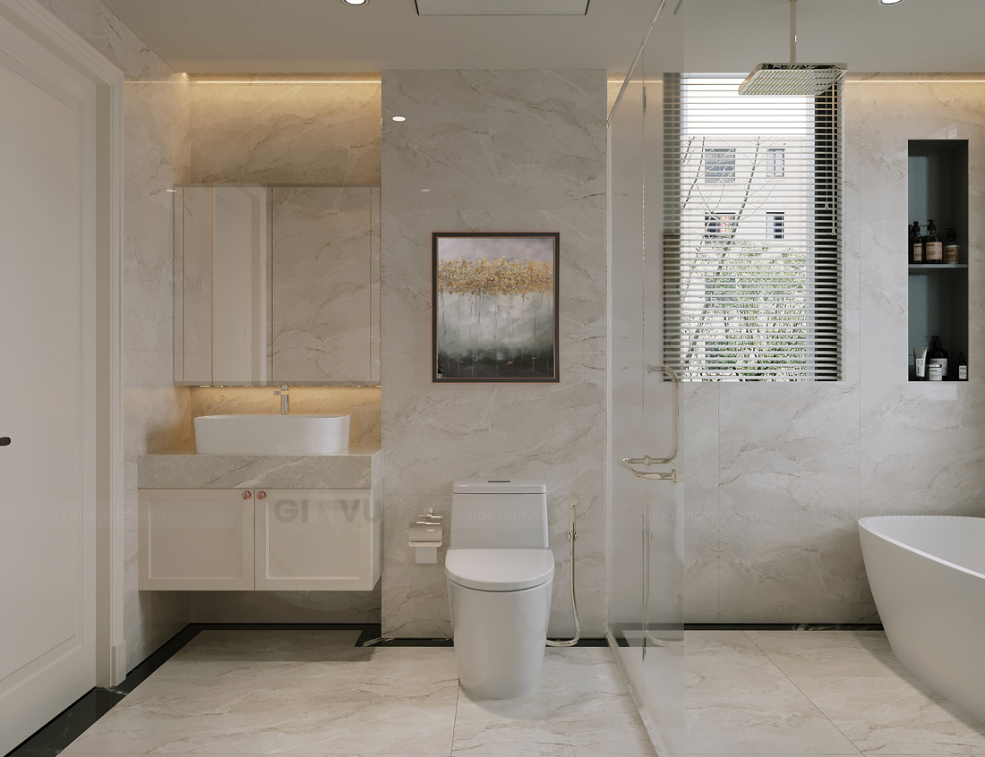thi công hoàn thiện biệt thự Solasta Mansion Dương Nội B 20