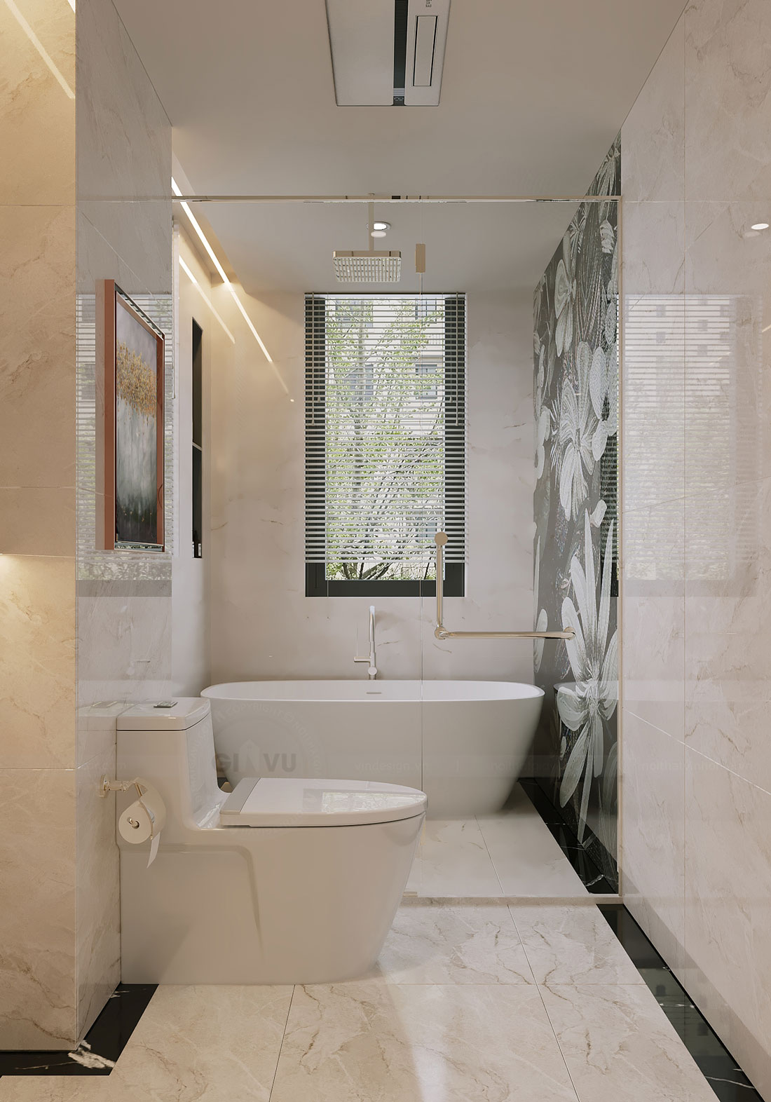 thi công hoàn thiện biệt thự Solasta Mansion Dương Nội B 21