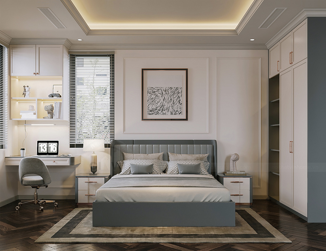 thi công hoàn thiện biệt thự Solasta Mansion Dương Nội B 28