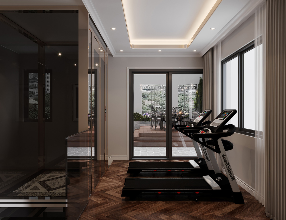 thi công hoàn thiện biệt thự Solasta Mansion Dương Nội B 32