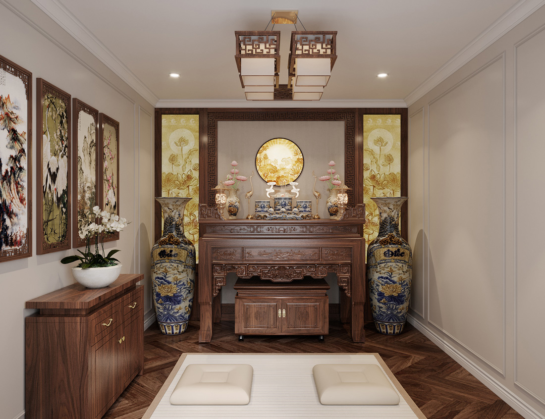 thi công hoàn thiện biệt thự Solasta Mansion Dương Nội B 36