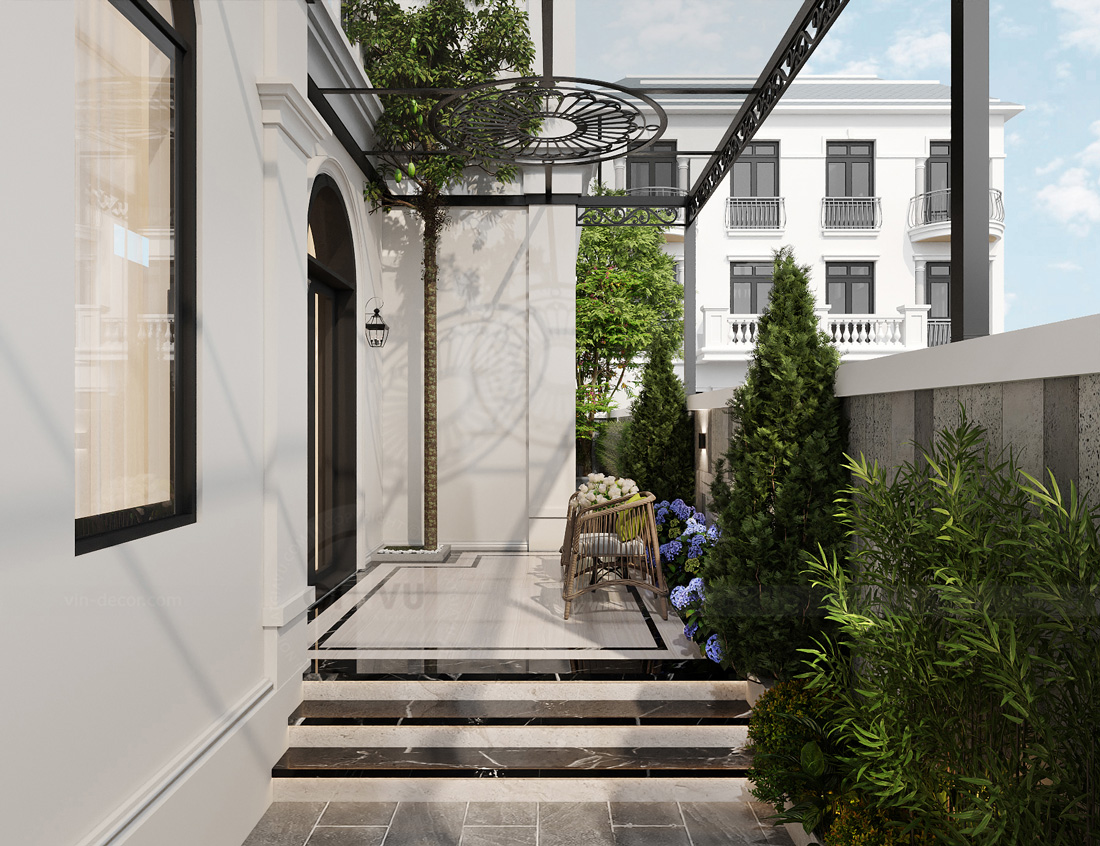 thi công hoàn thiện biệt thự Solasta Mansion Dương Nội B 4